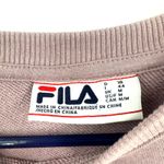 FILA ‎ Size Medium Sweater Dusty Pink Crew Neck Pullover Preppy Casual Winter Photo 4