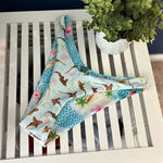 Boutique Reversible Whale & Leopard Shark Bikini Bottom Blue Size 26 Photo 0