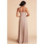 Birdy Grey  Ash Dress‎ Crepe Taupe Bridesmaids Dress Size Small Photo 2