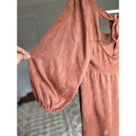 Flying Tomato Mini Dress A.Calin by  Cottagecore Puff Sleeve Tie-Back Summer Boho Photo 3