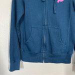 Peloton  Blue Ultimate Fleece Full Zip Hoodie Photo 7