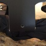 Bebe New  Rhinestone studded Twisted Black Headband Photo 1