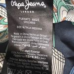 Pepe Jeans  Blue Floral Mini Skort Skirt Sz M Photo 1