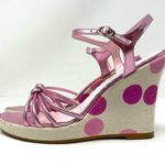 FRANCO BARBIERI wedge sandals, size 7.5, made in Italy Photo 2