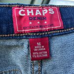 CHAPS  boot cut jeans size 16 like new Photo 3
