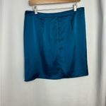 Sincerely Jules  Elegant Teal Skirt with back zipper mini NWT XL Photo 5