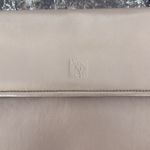 Anne Klein Taupe Leather Envelope Shoulder Bag 11x7" Photo 1