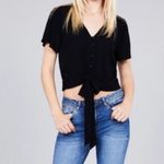 Active USA Cropped Tie ‎ Front Top Photo 1