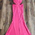 Retrofête Retrofete Giada Dress in Fuchsia Pink Size Medium NWT Off the Shoulders Cutout Photo 5
