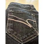 Nine West women’s denim size 12 dark blue boot cut Photo 2