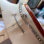 Stunning Art Deco Clear Rhinestone Bib Diamanté Necklace Silver Photo 6