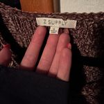 Z Supply  size small brown vneck sweater *buckle Photo 1