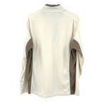 Columbia  size small‎ fleece quarter zip pullover sweatshirt cream brown Photo 1