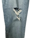 Madewell  The MomJean Gilford Wash Ripped Edition Mom Jeans Women‎ Size 32 Photo 5