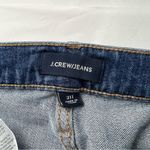 J Crew Jeans Vintage Straight Blue Wash Denim Distressed Size 31T Tall Stripe Photo 5