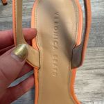 Veronica Beard  coral slingback heels flawed size 9.5 womens Photo 3