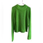 Club Monaco Women's Green Chunky Knit Pullover Sweater Size M Photo 11