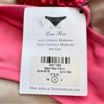 Victoria's Secret Victoria’s Secret Swim Pink Low Rise Ruffled Bikini Bottom - S NWT Photo 3