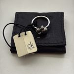 Calvin Klein  Silver Spin Ring Women’s Collection Size 6 NWT with dust bag & box Photo 5