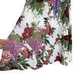 Show Me Your Mumu  Tea Party Midi Skirt Size Small Floral Green Pink SMYM Photo 8