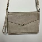 Street Level Street‎ level faux Suede crossbody purse gray Photo 1