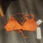 RVCA  Vibrant Orange Swim Top Photo 3