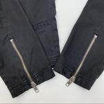 Brandy Melville  Lightweight Moto Zip Jacket: Black Photo 7