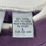 BAXTER & WELLS LARGE EMBROIDERED FLORAL CARDIGAN COTTAGECORE LAVENDER PREOWNED Purple Photo 3