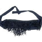 l*space L* Fringe Bandeau‎ Bikini Top Black Photo 1