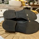 Jessica Simpson  Skylar Black Leather Moto Boots with Gold Hardware Sz 8 Photo 7