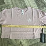 Alphalete  Women’s Dynasty Long Sleeve Crop Tee Size Small -Mauve Photo 1