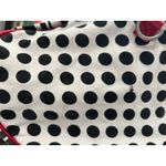Little Miss Matched Girl's‎ Black Red White Duffel Bag Zipper Closure Photo 10
