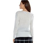 Elle ✨ Women's ™ Lace Lurex Boatneck Sweater✨ Photo 1