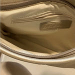 Jones New York Vintage Gold Leather Purse Shoulder Bag Crossbody Photo 13