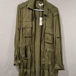 Buckle NWT GILDED INTENT Twill Military Jacket Photo 3