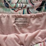 Athleta  Printed Hustle 3 Inch Short Women's Size Small Pink Floral Athletic Photo 1