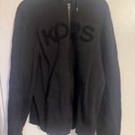 Michael Kors Vintage  Black Full Zip Hoodie Logo Sweatshirt XXL  Photo 0