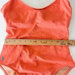 Ralph Lauren  Women’s One Piece Swimsuit Orange Backless Size 10 Photo 8