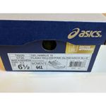 ASICS Gel-Nimbus 18 Neon Yellow/Blue Size 6.5 Lace Up Logo New T650N Photo 8