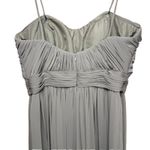 Watters & Watters Style 5514 Shirred Chiffon Floor Length Dress Size 10 Wedding Photo 5