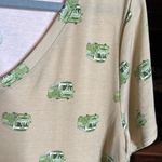LuLaRoe NWT  Perfect T Green City Bus Transportation Short Sleeve Tee Size XL Photo 3
