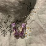 Lilac Jar Earrings Purple Photo 0