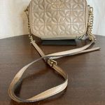 Michael Kors VNTG MK Crossbody SHOULDERBAG tan leather Photo 4