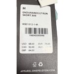 Peloton NWT  Endurance Run Skort Athletic Running Skirt Black – Women’s Size M Photo 2