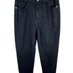 Nasty Gal NWT Black High Rise Straight Leg Ankle Fit Cotton Jeans Pockets Size 8 Photo 0