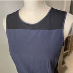 Theory  Women's Size 6 Colorblock Wool Sheath Dress Mini Length Photo 3