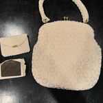 Vintage Beaded Purse with matching Set Gold Photo 0