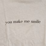 Anthropologie N:philanthropy Zander You Make Me Smile Cutout Crewneck Tee Photo 3