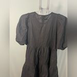Princess Polly , black baby‎ doll mini dress puff sleeves size 4 Photo 4