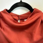 Premier Amour Red Cowl Neck Cap Photo 2